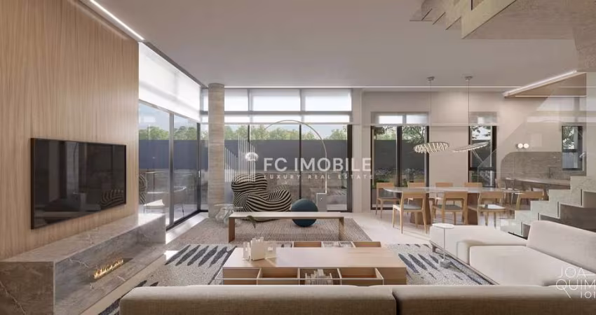 Cobertura Duplex com 3 suítes, à venda no Ahú - Curitiba/PR