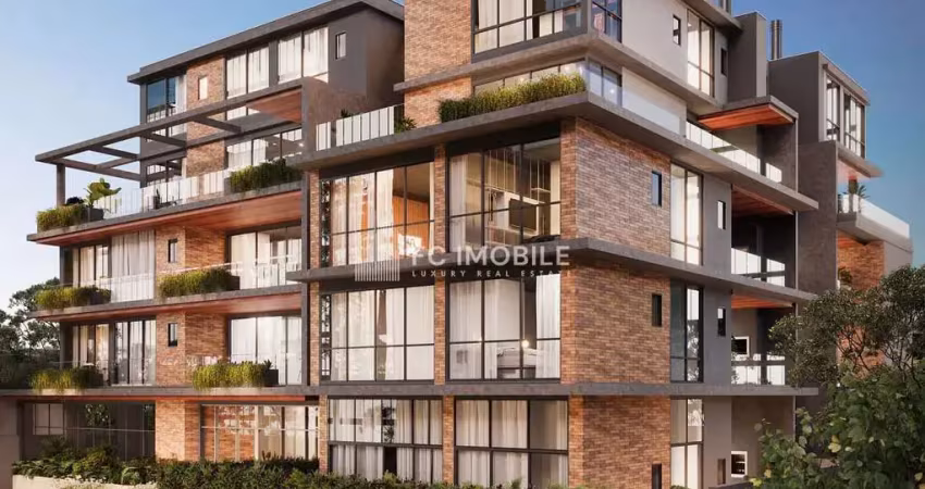Apartamento com 167 m² privativos, 3 suítes, à venda no bairro Hugo Lange - Curitiba/PR