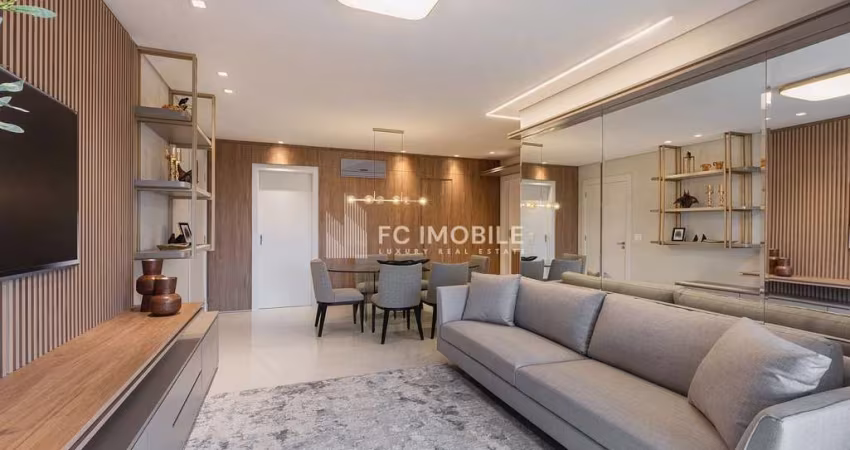 Apartamento com 3 quartos sendo 1 suíte, todo mobiliado, à venda no Ahú - Curitiba/PR