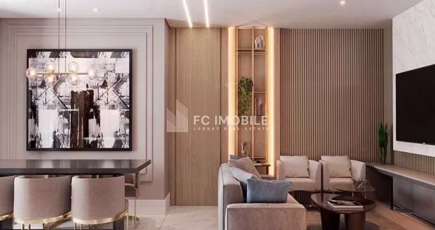 Apartamento com 1 suíte + 2 Demi-Suítes, à venda no bairro Cristo Rei - Curitiba/PR
