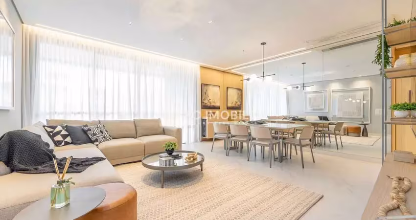Apartamento com 3 quartos sendo 1 suíte, mobiliado e decorado, à venda Água Verde - Curitiba/PR