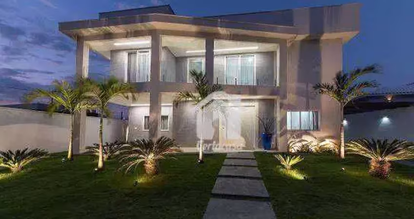 Casa com 6 dormitórios à venda, 260 m² por r$ 1.930.000,00 - nova são pedro - são pedro da aldeia/rj