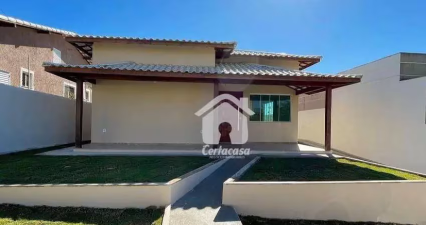 Casa em condomínio fechado com 3 quartos à venda no Recanto do Sol, São Pedro da Aldeia 