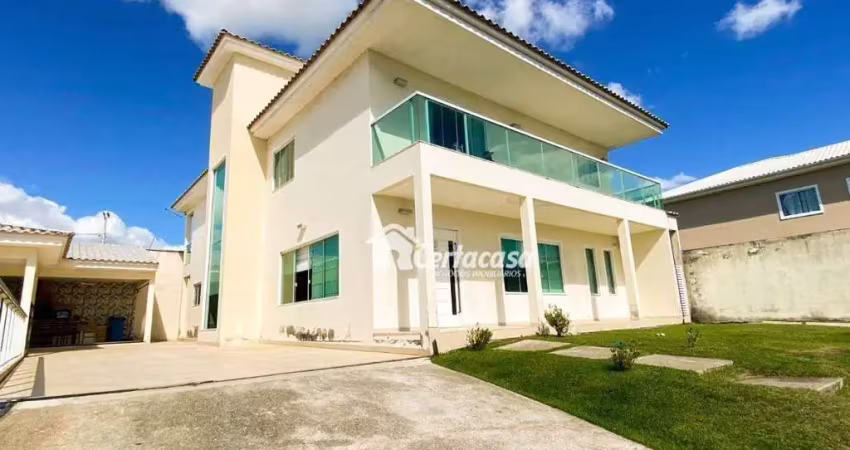 Casa com 5 dormitórios para alugar, 300 m² por r$ 9.095,00/mês - nova são pedro - são pedro da aldeia/rj
