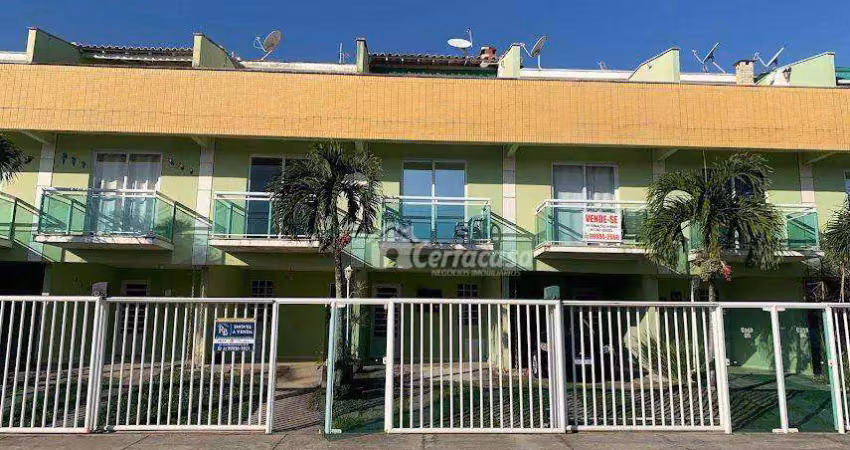 Apartamento triplex com 2 suítes à venda por r$ 320.000 - iguaba pequena - araruama/rj