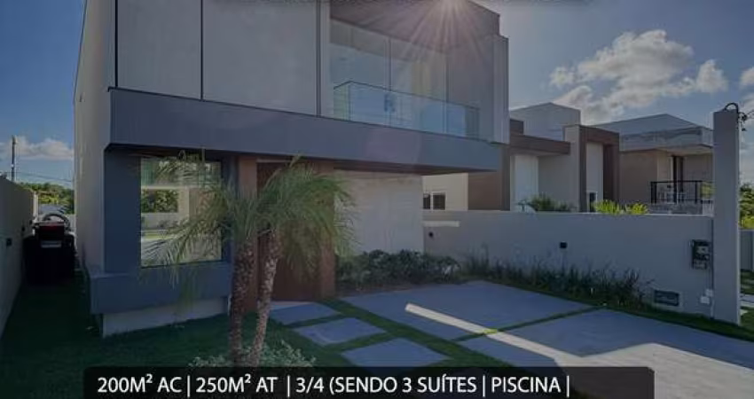 HORTO VILLE - Condominio HortoVille - Abrantes - Alto Patrão - Casa a venda 4/4 gourmet e piscina.