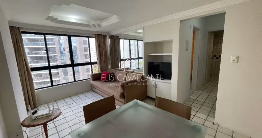 Flat com 1 quarto para alugar na Rua dos Navegantes, Boa Viagem, Recife