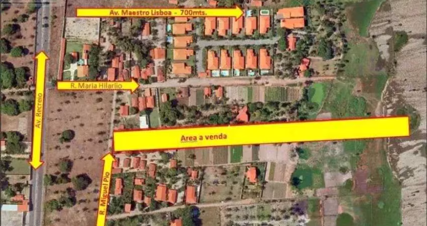 Terreno à venda na Rua Miguel Pio, Lagoa Redonda, Fortaleza