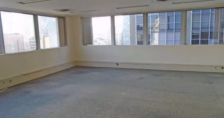 Conjunto comercial para locação com 4 salas na líbero badaró