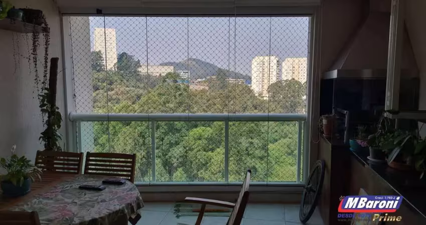 Apartamento em Tamboré- 122m2 ,1 suíte  2 quartos em Condomínio clube