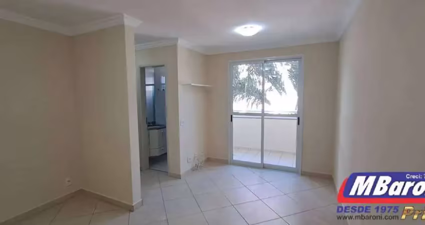 Apartamento á venda,vila guarani, 2 dorms (1 suite), sacada,2 vagas , 63m2.