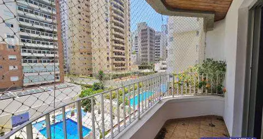 Apartamento locação lareira 04 suítes com sacada 02 vagas 208 m² - Paraíso