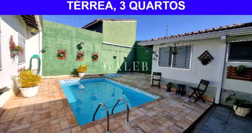 CASA TÉRREA EM BAIRRO NOBRE COM PISCINA
