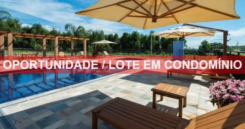 Terreno em Condomínio Buona Vita em Atibaia-SP: 395m² de área para venda!