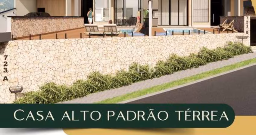 Casa de 3 quartos sendo suítes no Jardim dos Pinheiros, Atibaia-SP, com 6 vagas de garagem!