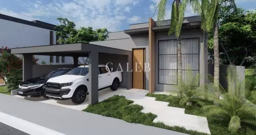Venda de casa térrea impecável em condomínio de luxo em atibaia-sp: 3 quartos, 2 suítes,  sala, 3 banheiros, 2 vagas, 170m².