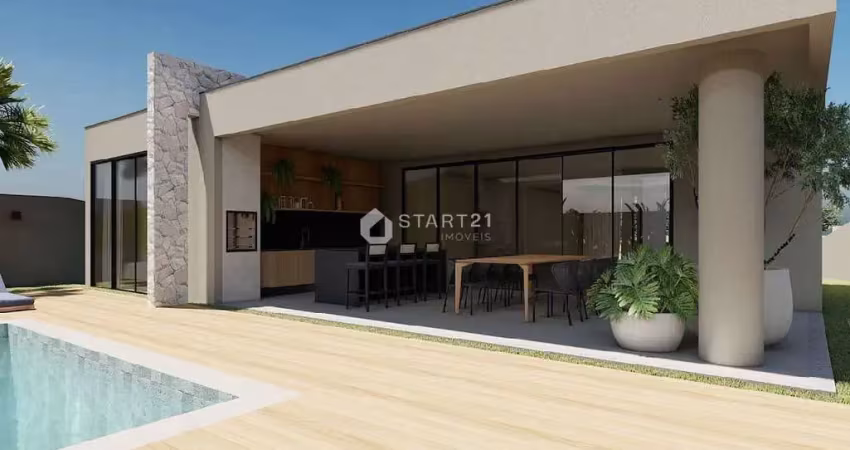 Casa duplex dos sonhos com 3 suítes, 2 vagas de garagem, área gourmet e piscina a venda no bairro b