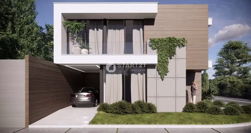 Casa a venda no alvorada com 3 suítes, a principal com closet e sacada, 1 vaga de garagem e varanda