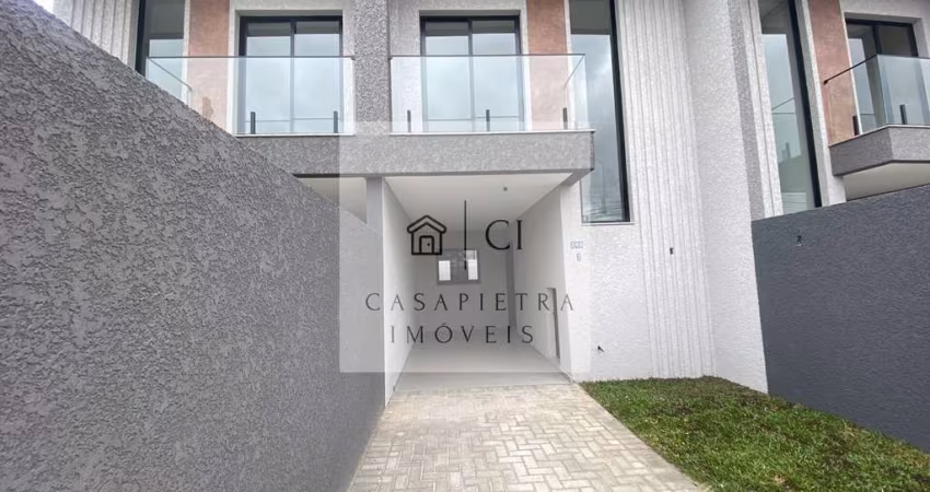Sobrado 3 dormitórios no Cajuru 1 suíte com terreno 104m2