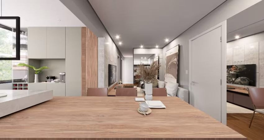 Apartamento com 3 dormitórios, sendo uma suíte com closet à venda por R$854.219 - Portão - Curitiba/PR