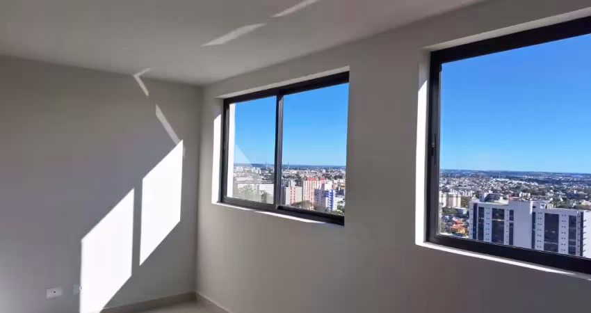 Pronto para morar! studio com 1 dormitório à venda, por r$ 289.000 - portão - curitiba/pr