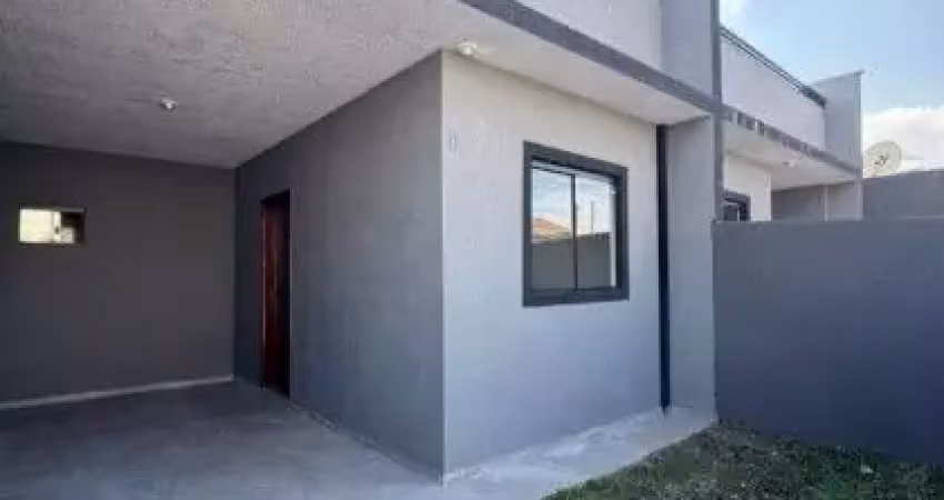 Casa com 2 dormitórios à venda por r$ 245.000 - campo de santana - curitiba/pr