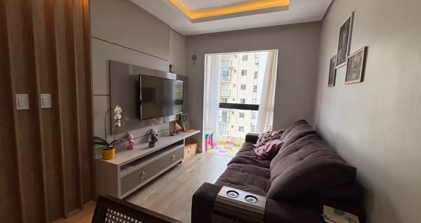 Apartamento mobiliado para venda com 50 metros quadrados com 2 quartos no santa maria - chapecó - sc