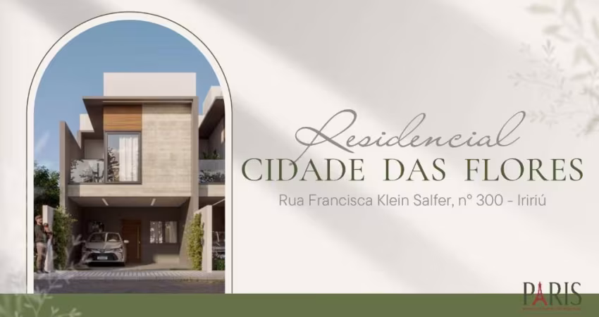 Casa em condomínio fechado com 3 quartos à venda na Rua Francisca Klein Salfer, 300, Iririú, Joinville