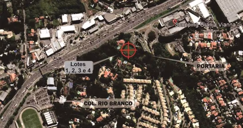 Terreno à venda na Rua das Amoreiras, 101, Vila Vianna, Cotia
