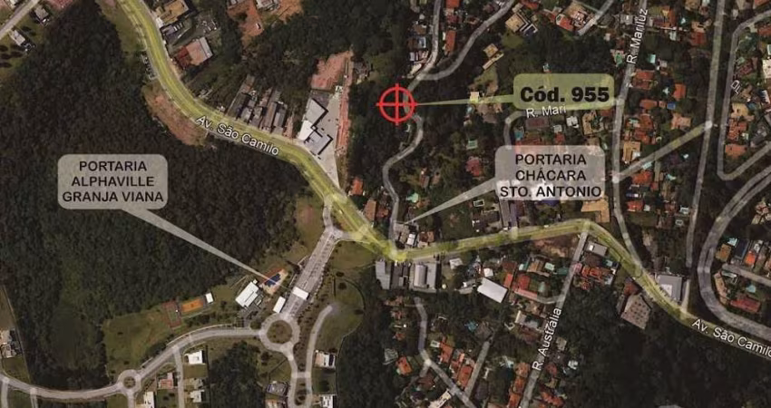 Terreno à venda na Rua Odair Martins, Chácara São João, Carapicuíba