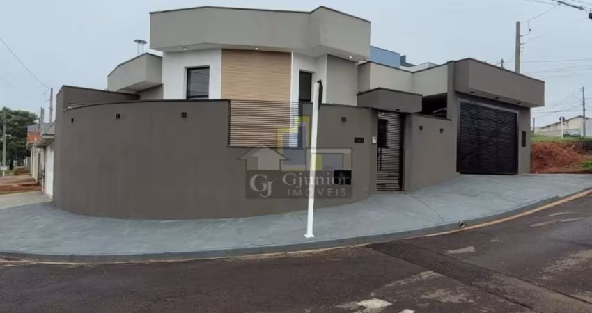 VENDA: Excelente Casa com 3 Dormitórios (sendo 1 suíte), Garagem + Churrasqueira, Residencial Ouro Verde, Botucatu (SP) - CA1390