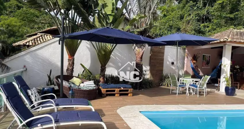 Casa linear com 4 quartos à venda, 360 m² por r$ 1.150.000 - pendotiba - niterói/rj
