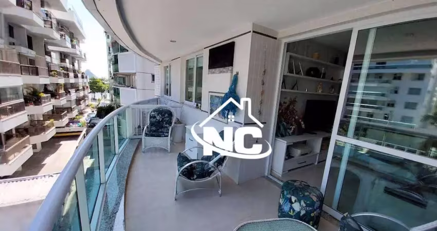 Apartamento com 2 quartos à venda, 92 m² por r$ 980.000,00 - charitas - niterói/rj