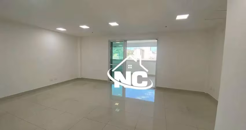 Cobertura com 2 ambientes e fachada toda em cortina de vidros 55 m² - venda por r$ 530.000 ou aluguel por r$ 5.143/mês - centro - niterói/rj