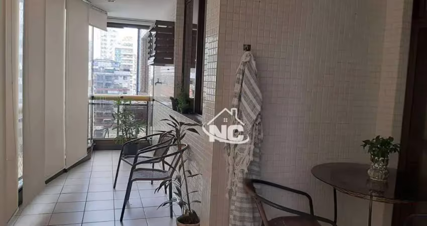 Apartamento com 4 quartos à venda, 160 m² por r$ 1.430.000 - icaraí - niterói/rj