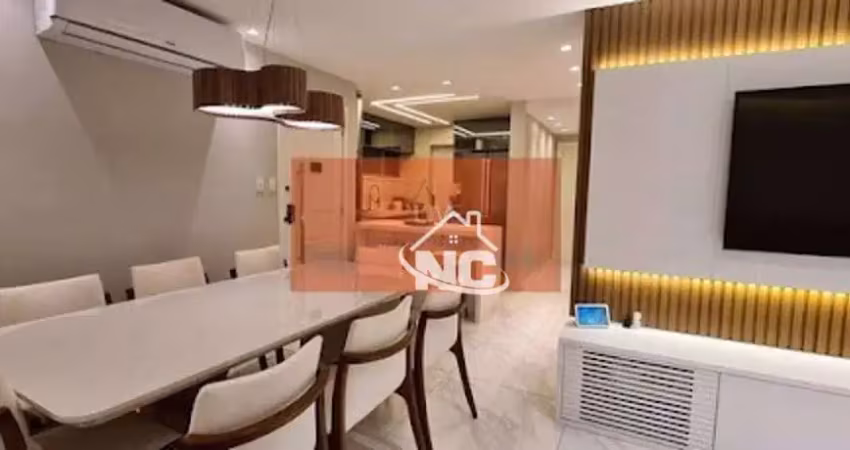 Apartamento com 2 dormitórios à venda, 110 m² por r$ 990.000,00 - icaraí - niterói/rj