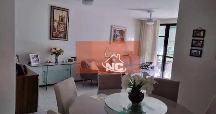 Apartamento com 3 quartos à venda, 120 m² por r$ 660.000 - icaraí - niterói/rj