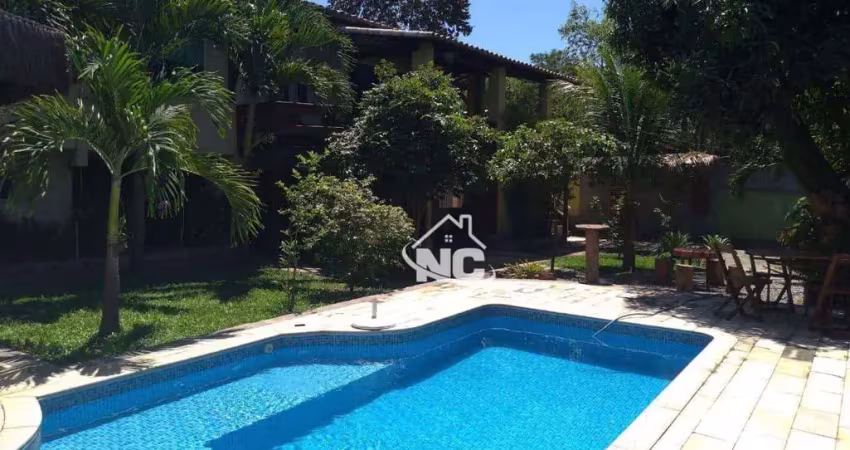 Casa com 4 dormitórios à venda, 225 m² por r$ 1.250.000,00 - maria paula - niterói/rj