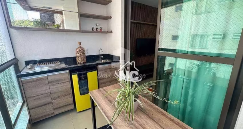Apartamento com 2 dormitórios à venda por r$ 650.000,00 - santa rosa - niterói/rj