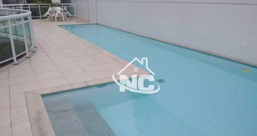 Flat com 1 quarto à venda, 45 m² por r$ 730.000 - itacoatiara - niterói/rj