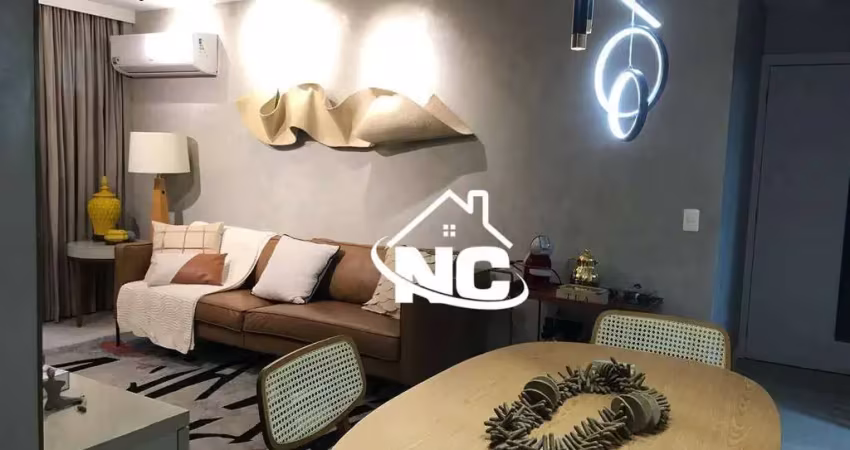 Apartamento com 3 quartos à venda, 95 m² por r$ 1.490.000 - vital brasil - niterói/rj
