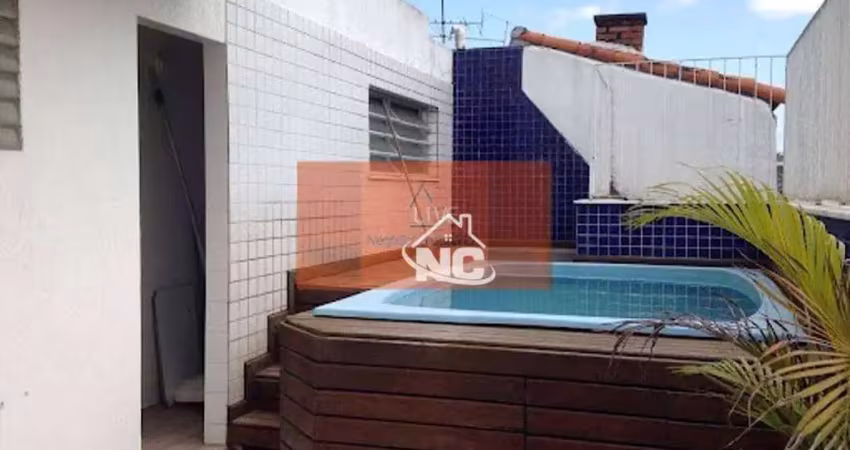 Cobertura com 3 dormitórios à venda, 170 m² por r$ 940.000,00 - icaraí - niterói/rj
