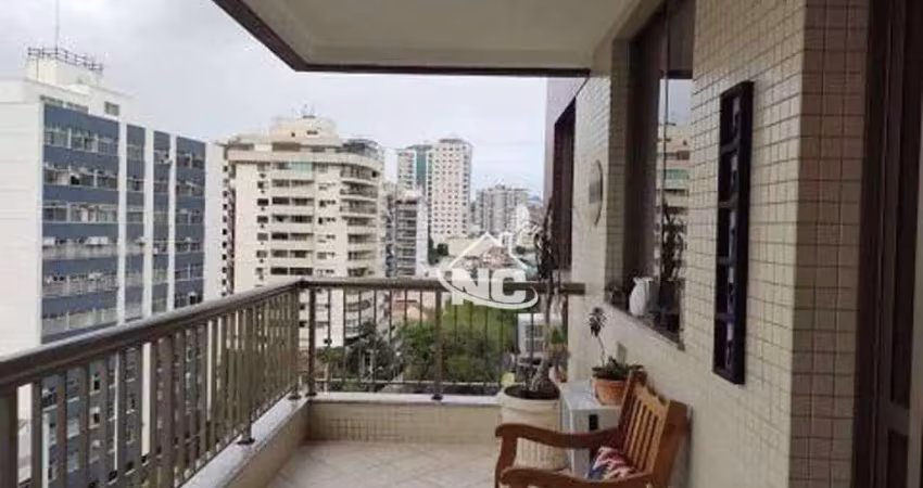 Cobertura com 3 dormitórios à venda, 151 m² por r$ 860.000,00 - icaraí - niterói/rj