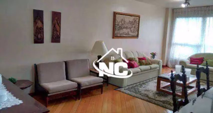 Apartamento com 3 quartos à venda, 140 m² por r$ 750.000 - icaraí - niterói/rj