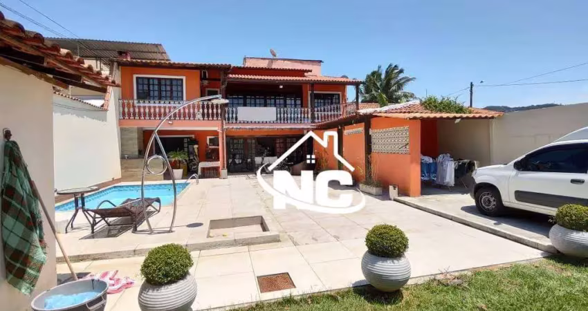 Casa com 4 quartos, 360 m² - venda por r$ 1.580.000 ou aluguel por r$ 6.880 - piratininga - niterói/rj