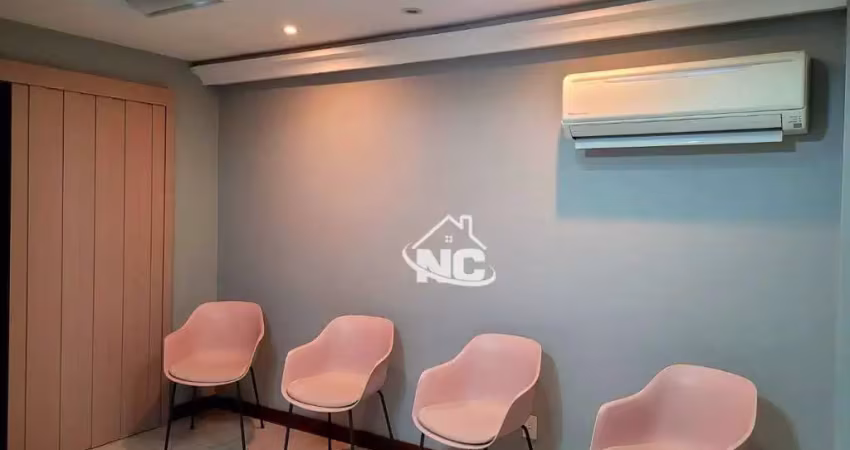 Sala à venda, 130 m² por r$ 600.000,00 - piratininga - niterói/rj