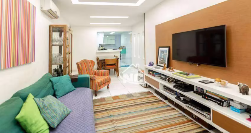 Apartamento com 3 quartos à venda, 110 m² por r$ 880.000 - são francisco - niterói/rj