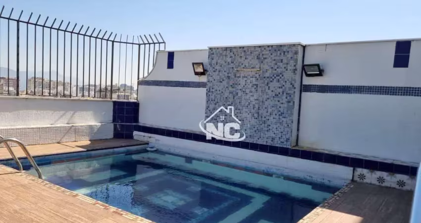 Cobertura com 3 quartos à venda, 240 m² por r$ 1.800.000 - icaraí - niterói/rj