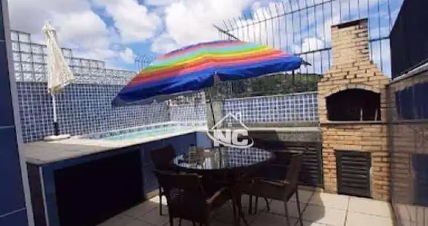 Apartamento com 4 dormitórios à venda, 180 m² por r$ 1.200.000,00 - santa rosa - niterói/rj