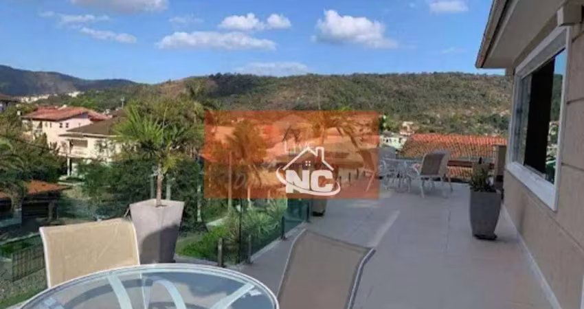 Casa com 5 dormitórios à venda, 600 m² por r$ 2.900.000,00 - piratininga - niterói/rj